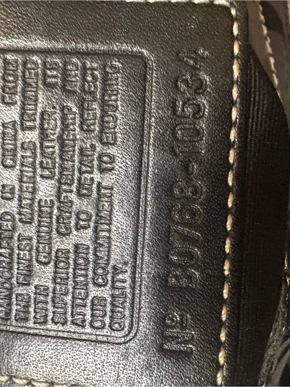 Coach Black Signature Canvas Shoulder Bag with Brass Accents Style 10534 Y2K - Picture 10 of 11